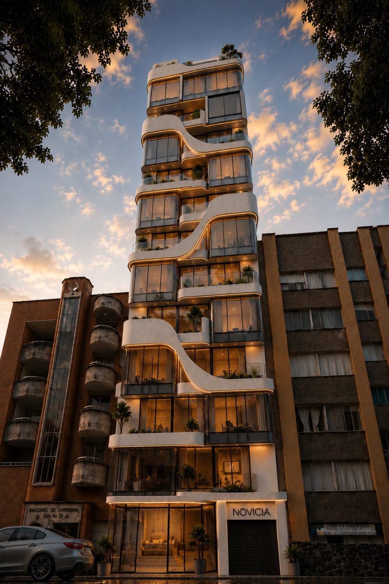 La Novicia luxury residences in Laureles, Medellín